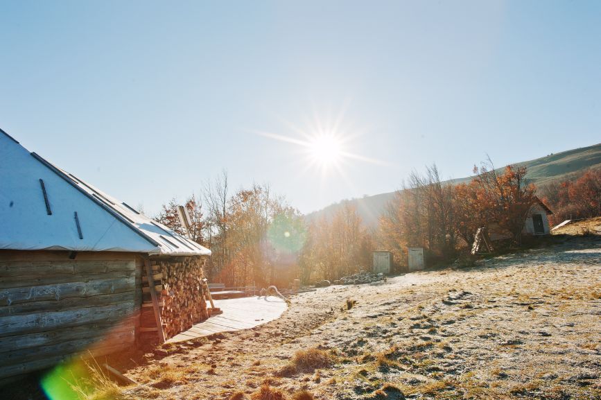 Off-grid solar powered home with sunlight installed by First Solar installers