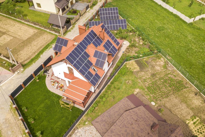 Dallas house with solar panels illustrating certification and compliance